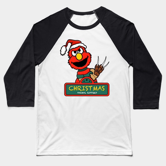 muppets christmas Baseball T-Shirt by Brokids90s